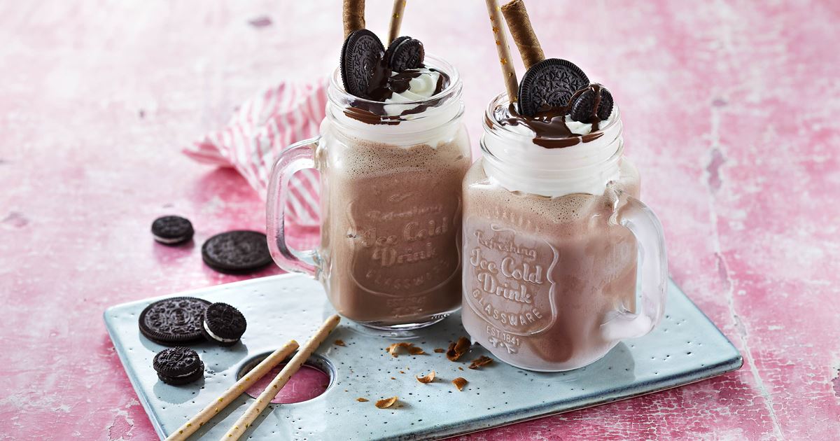 beruset Lave Potentiel Choko milkshake - Nem Opskrift fra Arla | Arla