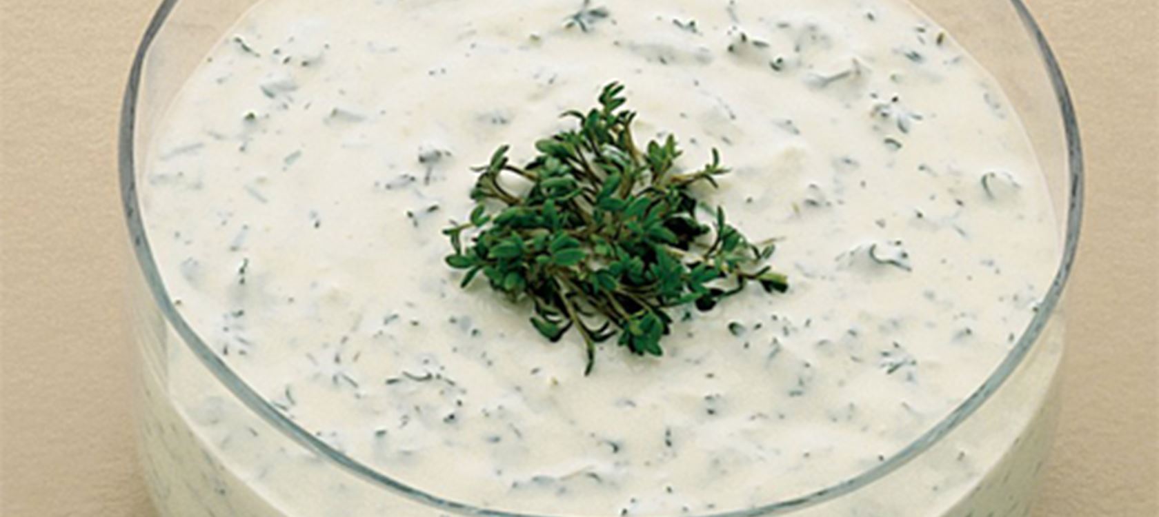 Grøn krydderurtedressing