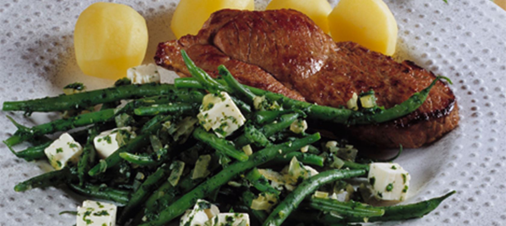 Stærk bønnesalat