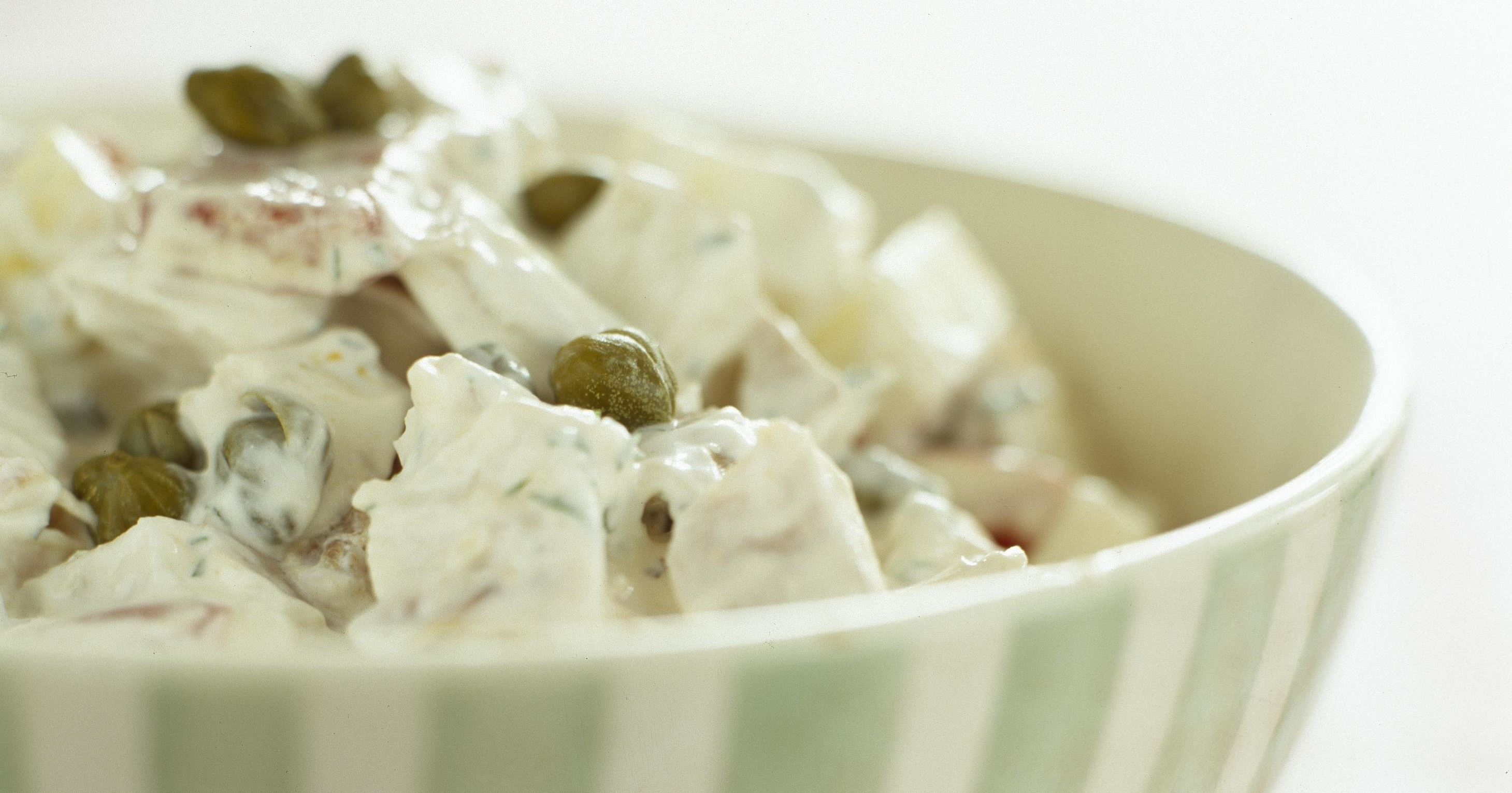 Lynhurtig kyllingesalat med peberfrugter