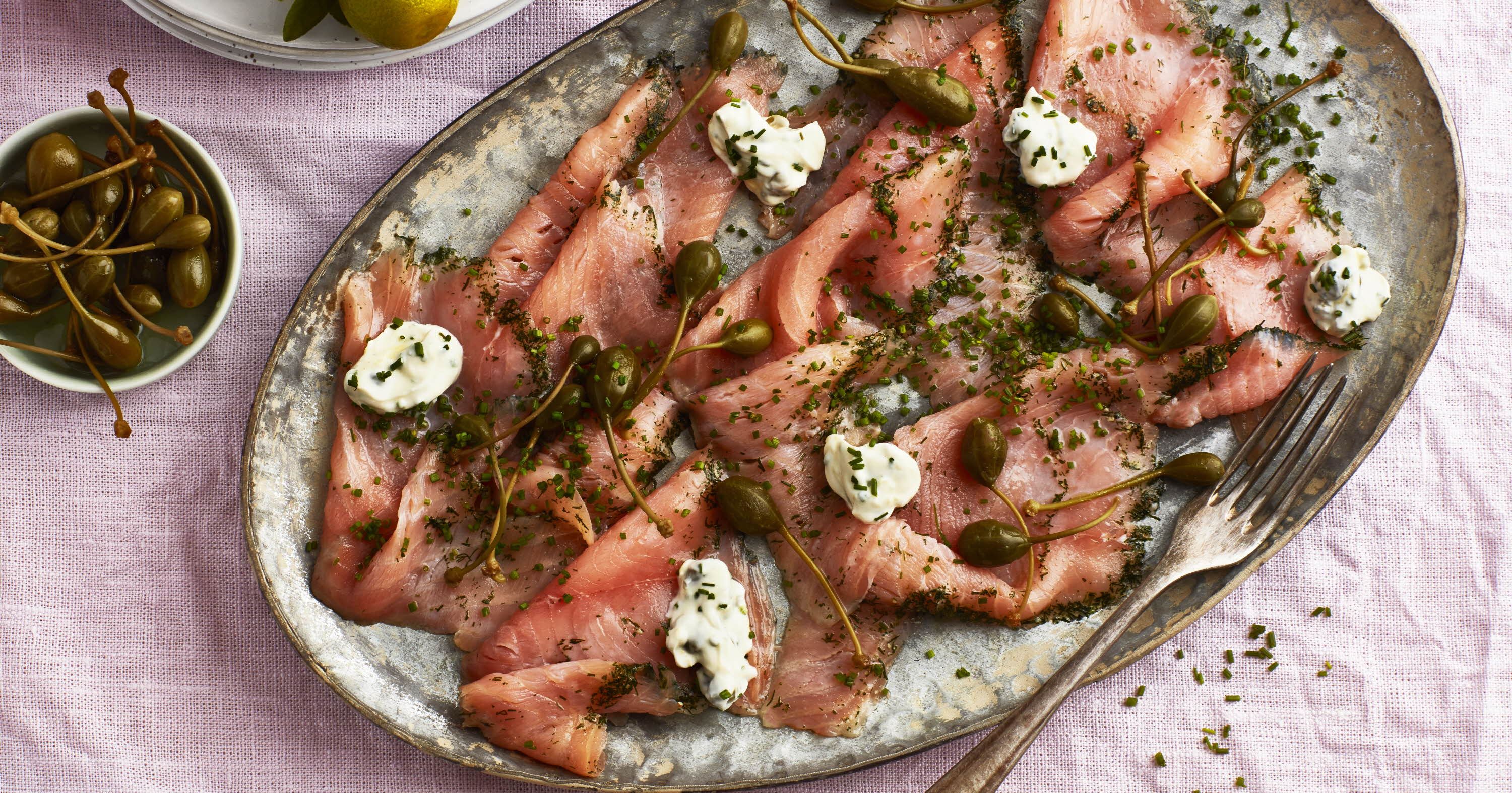 Laksecarpaccio