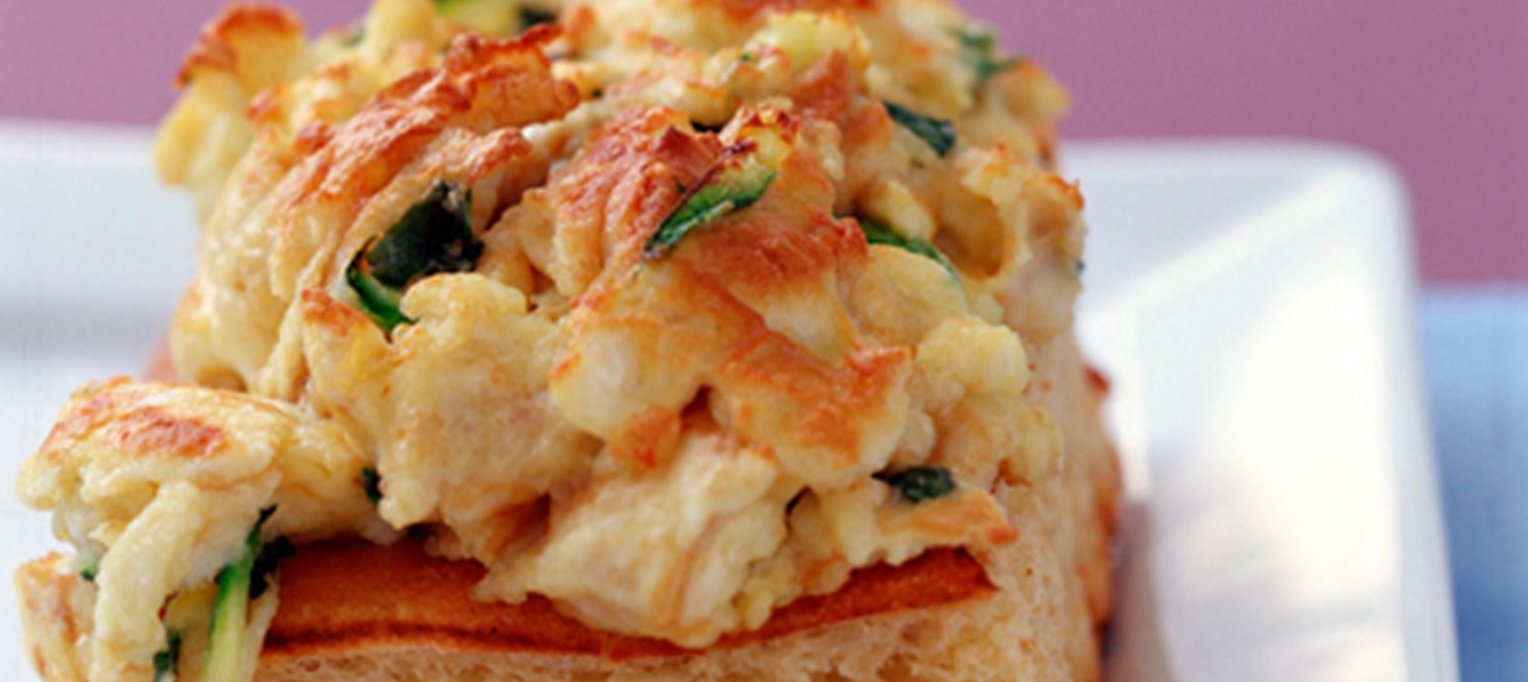 Crostini med frittata