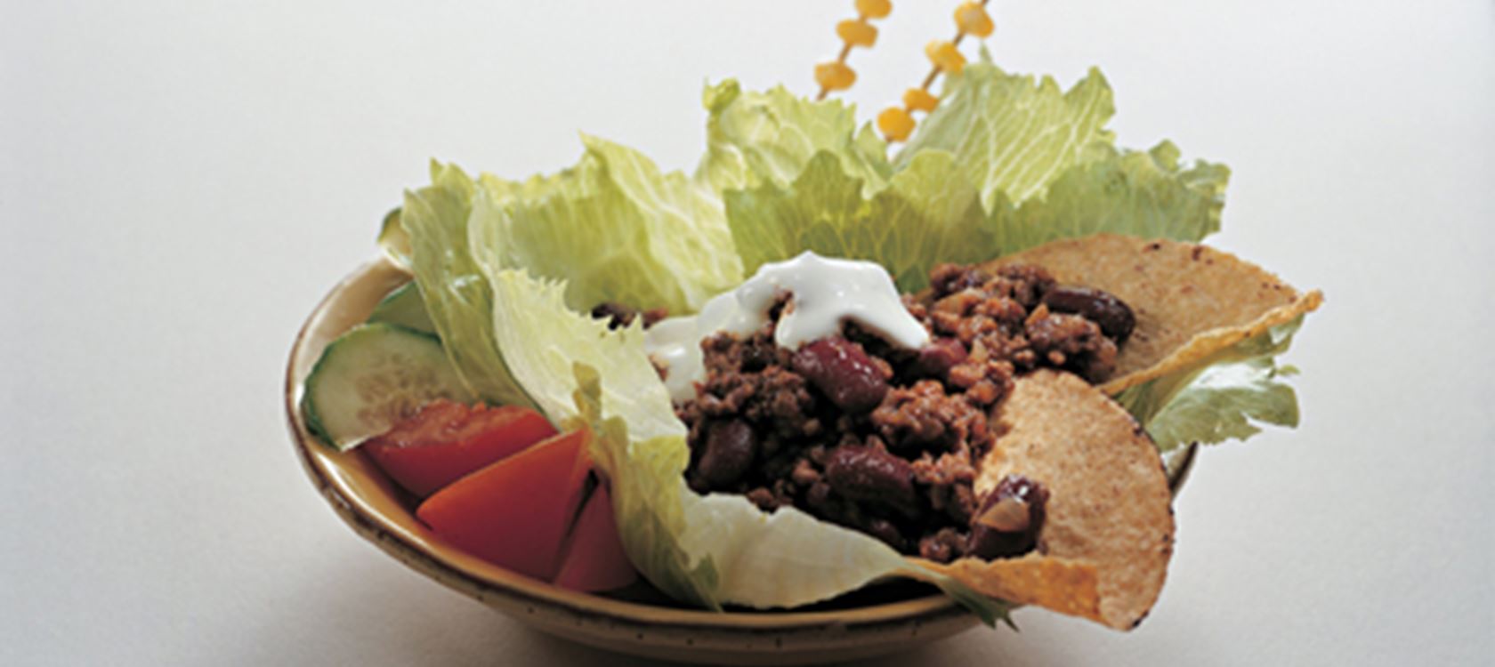 Stines Hot Stuff - Chiligryde med tacoskaller