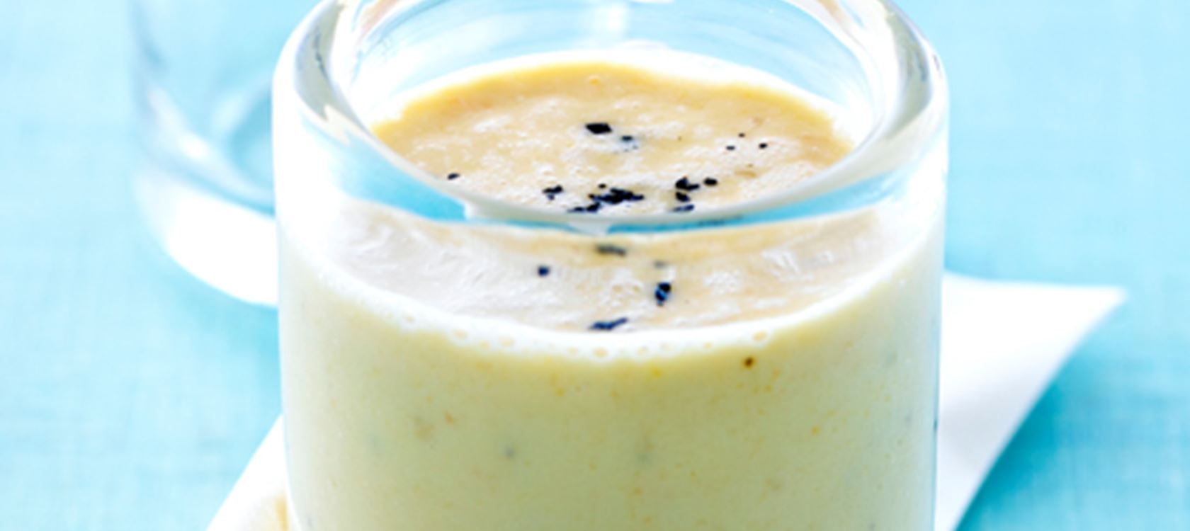 Ferskensmoothie med lakrids