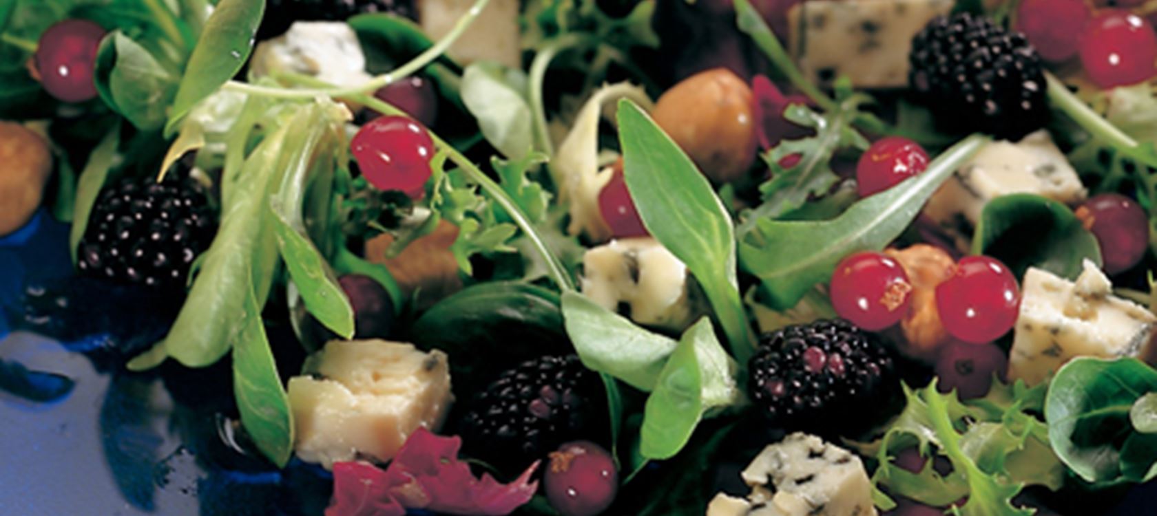 Salat himmelblå