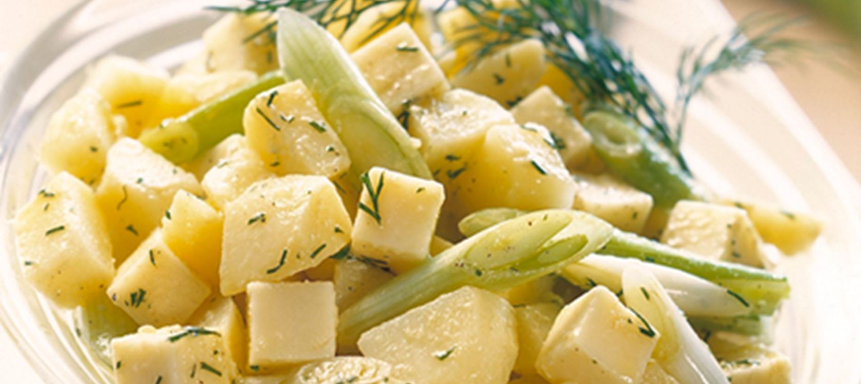 Kartoffelsalat med ostetern