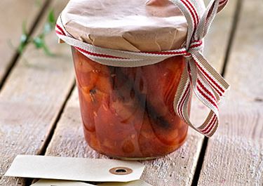 Kvæde-tomat kompot