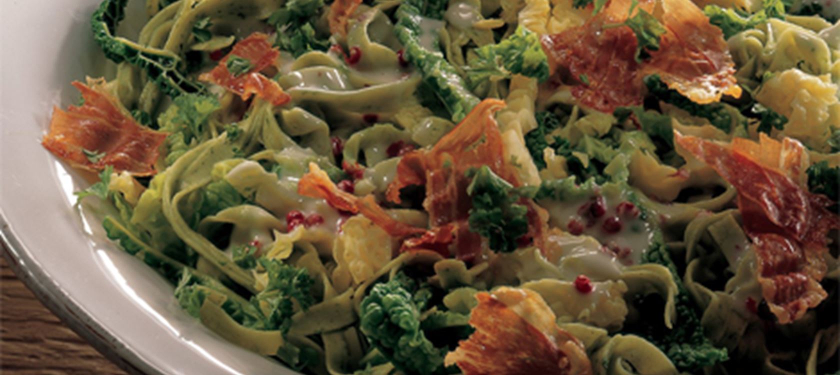 Pasta med savojkål