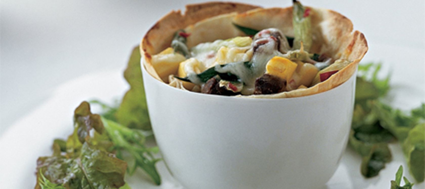 Tortillas med oksekød