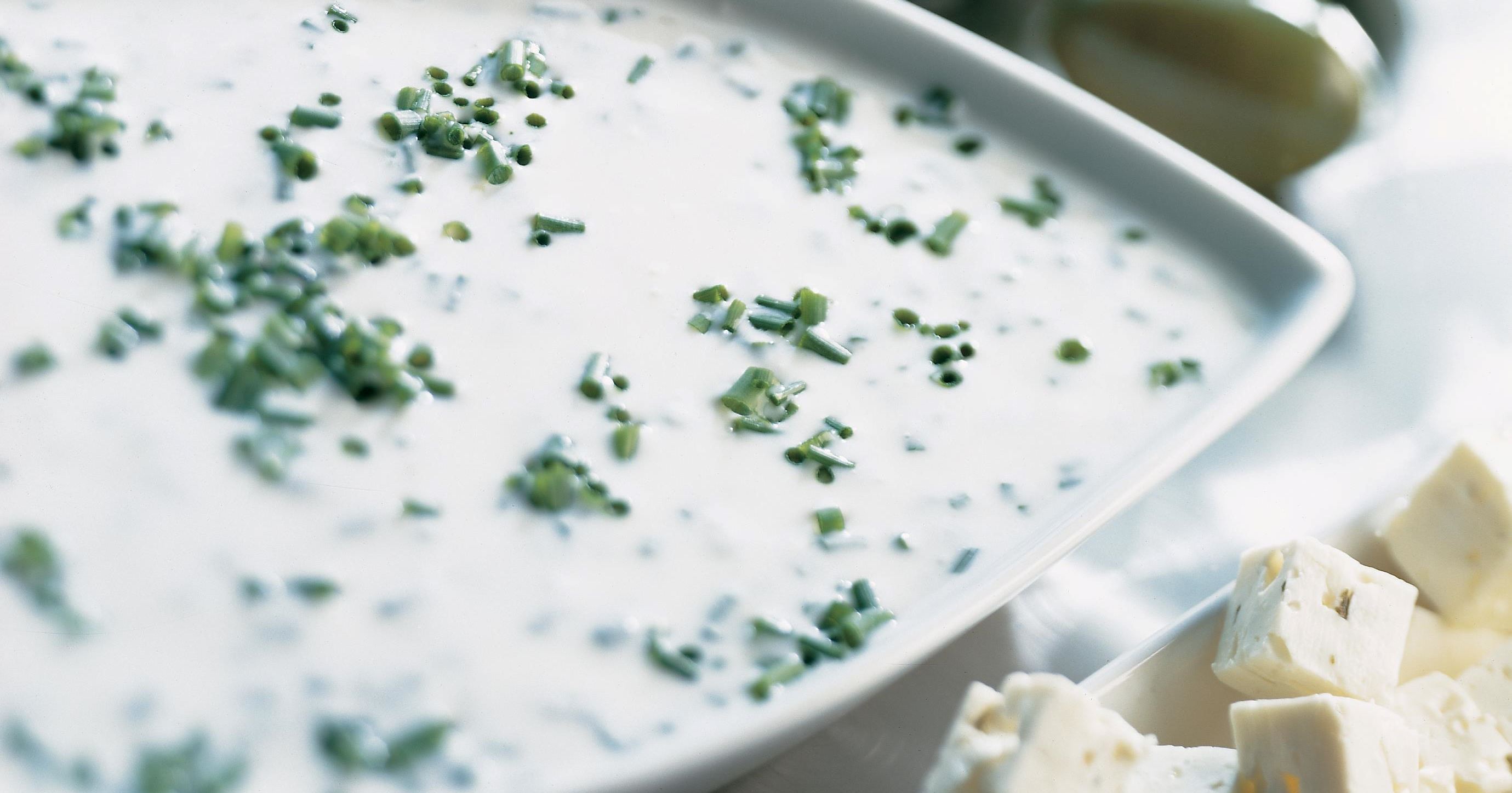 Græsk hvidløgsdressing