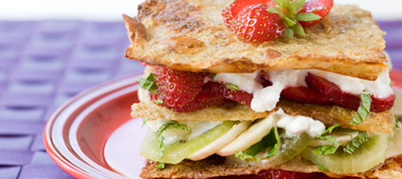 Frugtlasagne