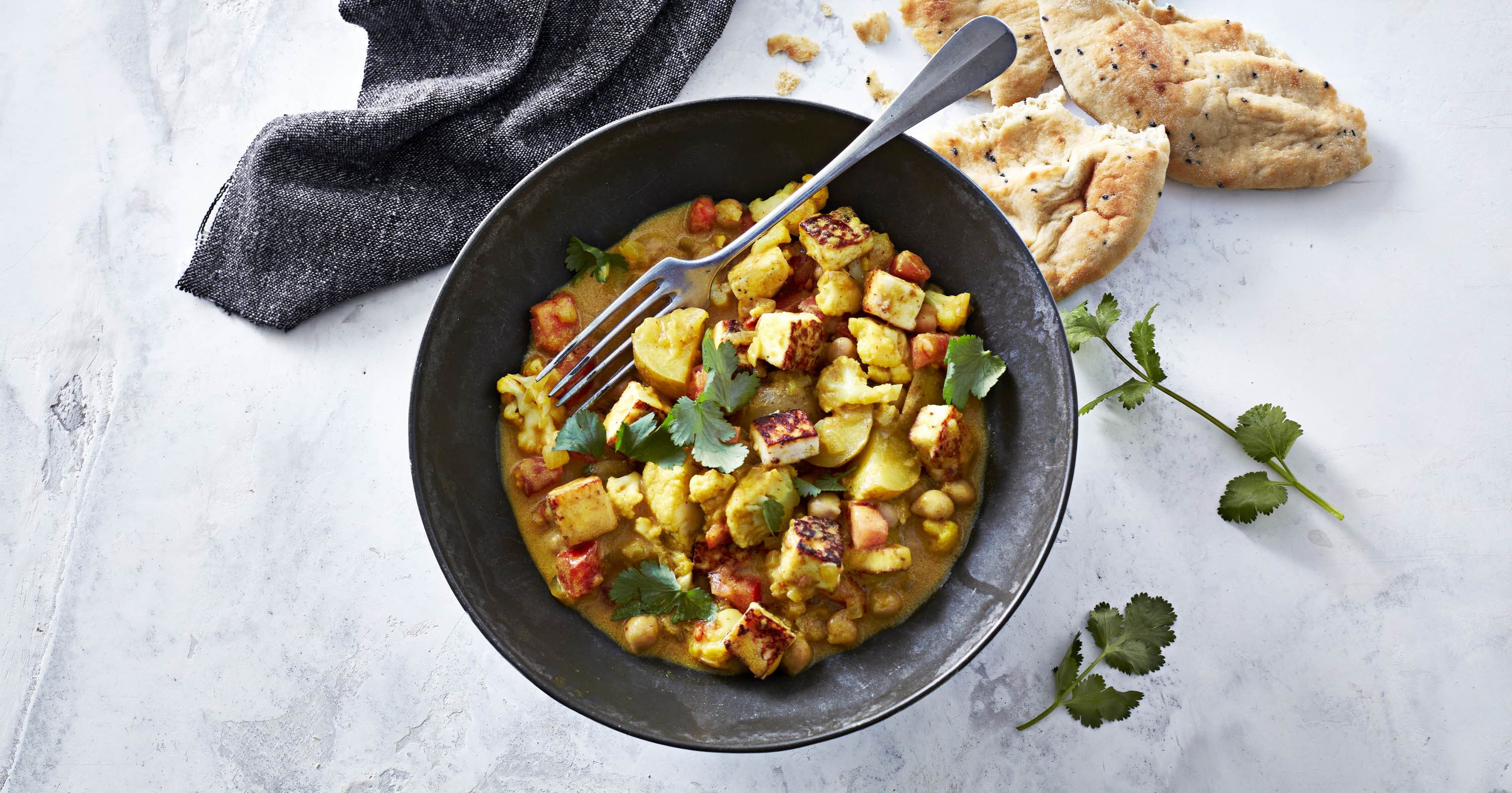 Blomkålscurry med paneer
