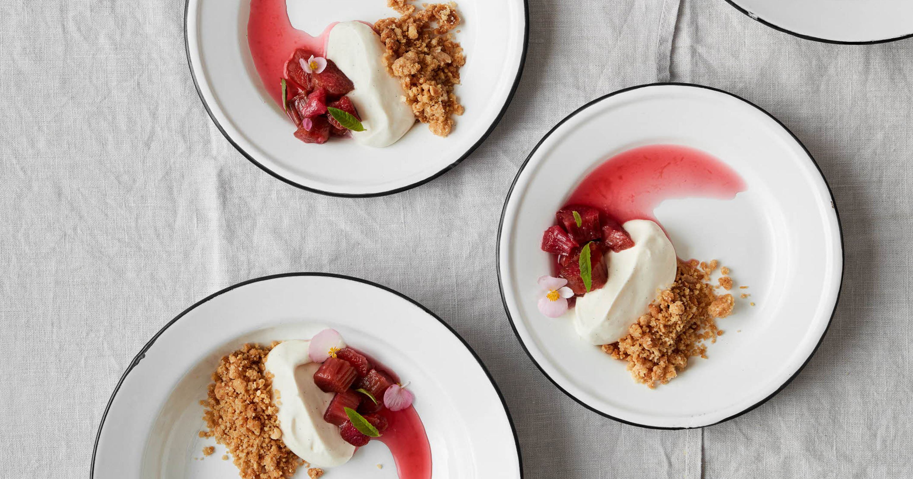Rabarberdessert