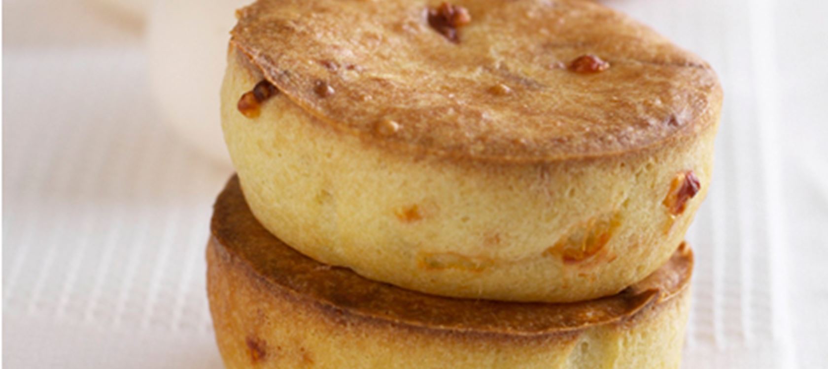 Amerikanske popovers med ost