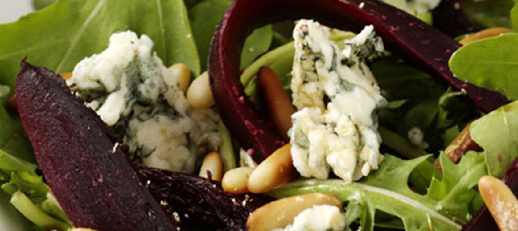 Rødbedesalat med blåskimmelost