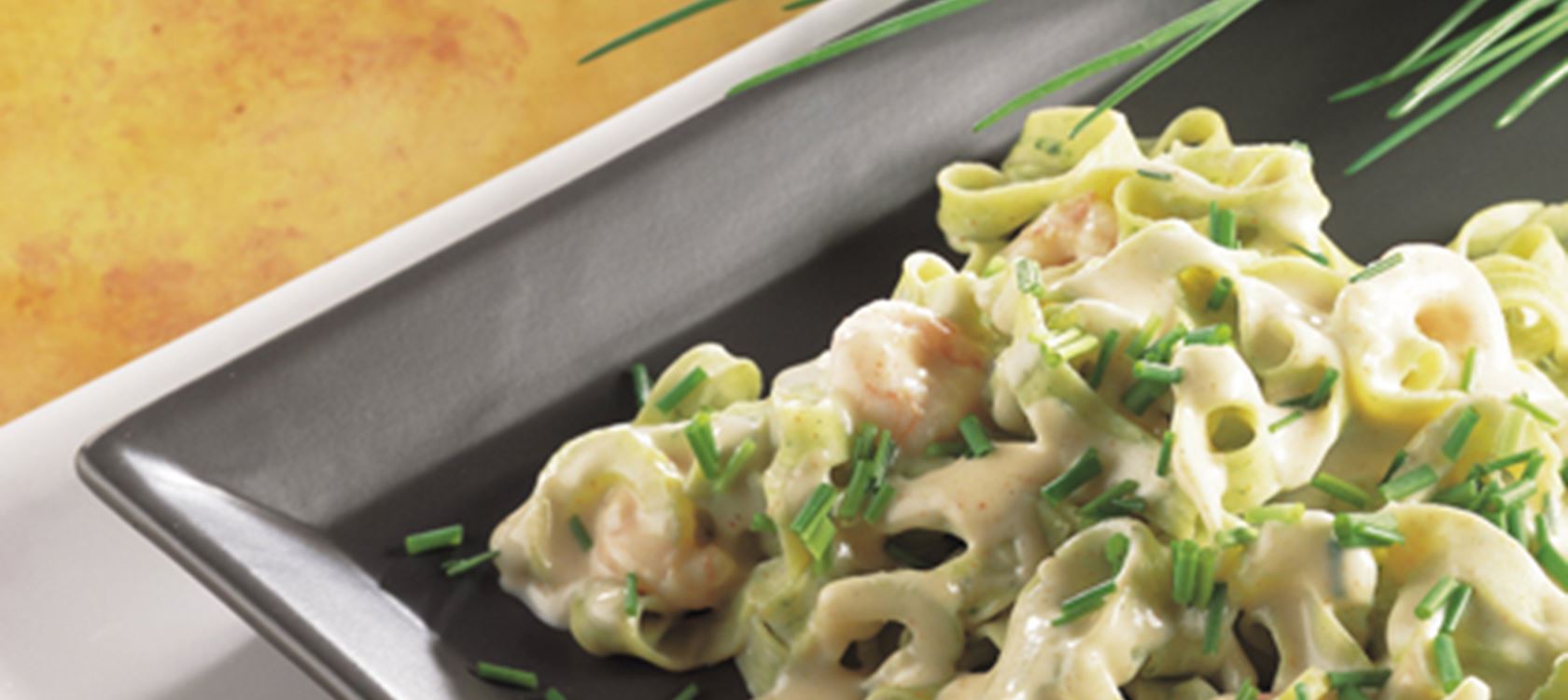 Pasta med rejer