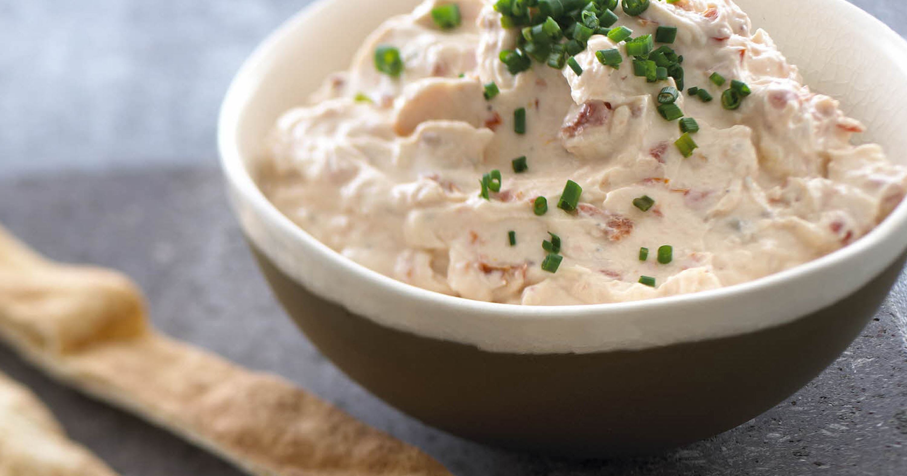 Dip med soltørret tomat