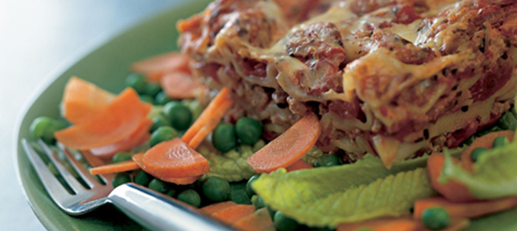 Lasagne med kalkun eller oksekød