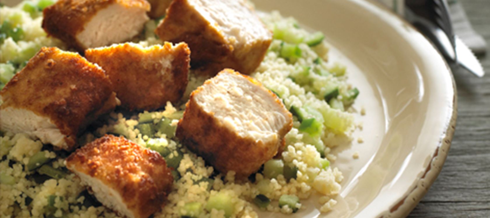 Krydret kanin og couscous