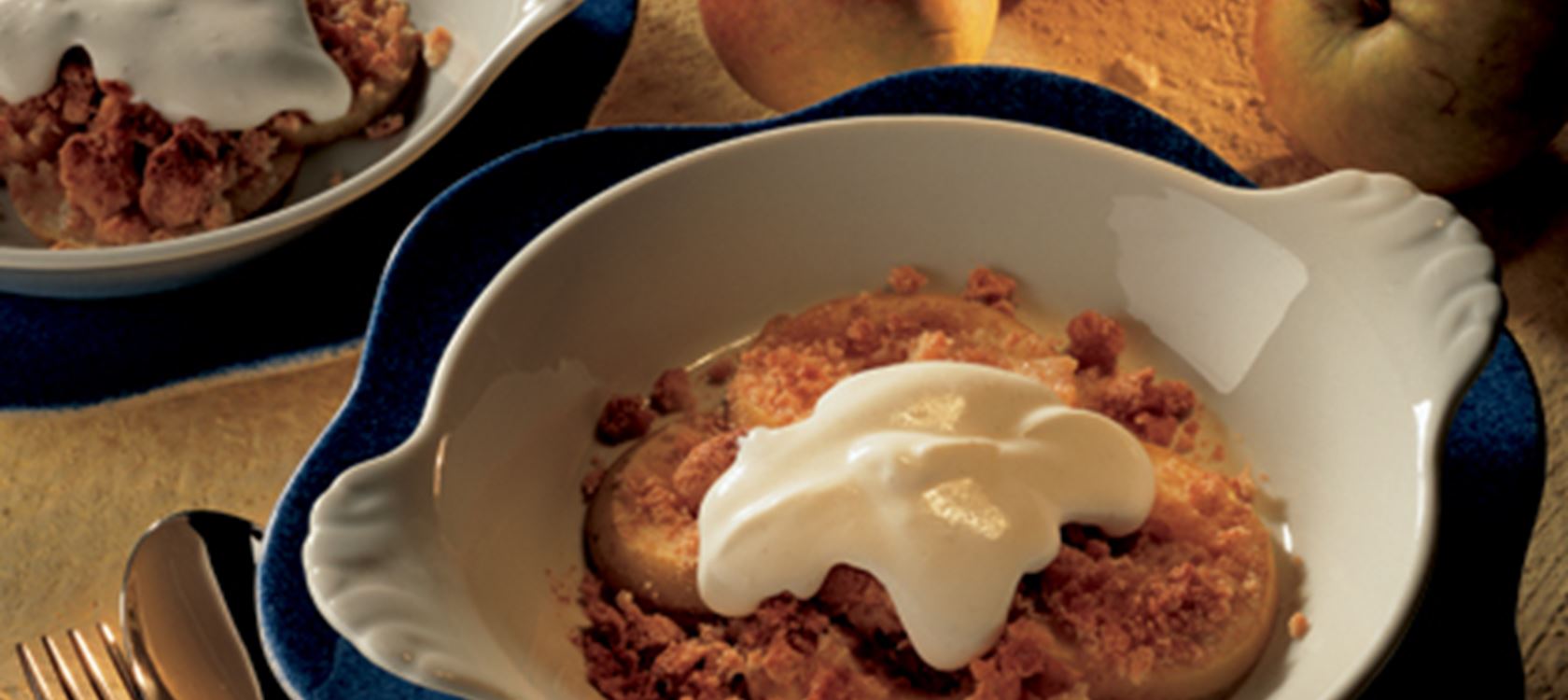 Ingefærcreme til æbleringe