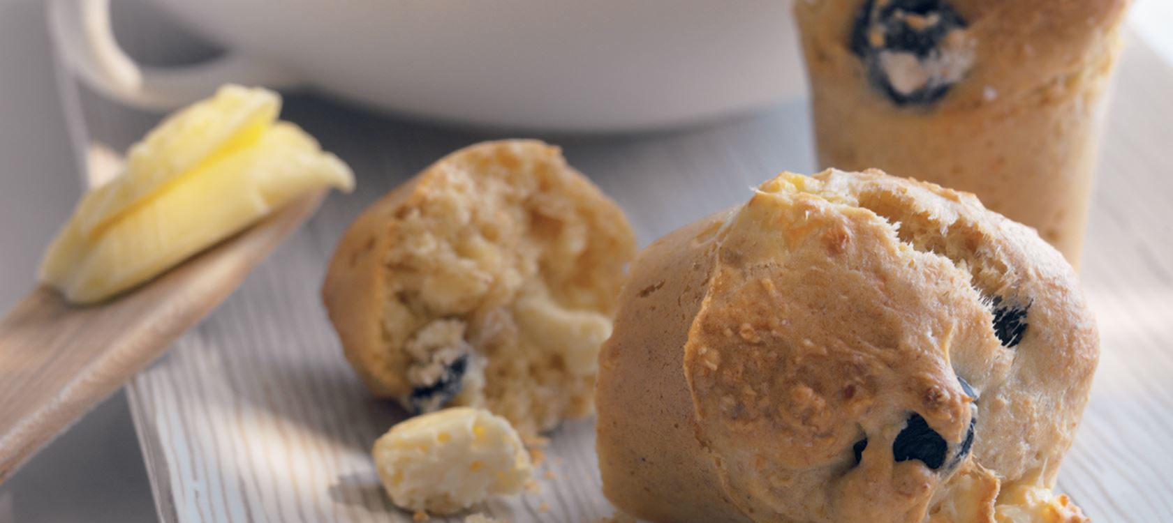 Muffinssit oliiveilla & Apetinalla