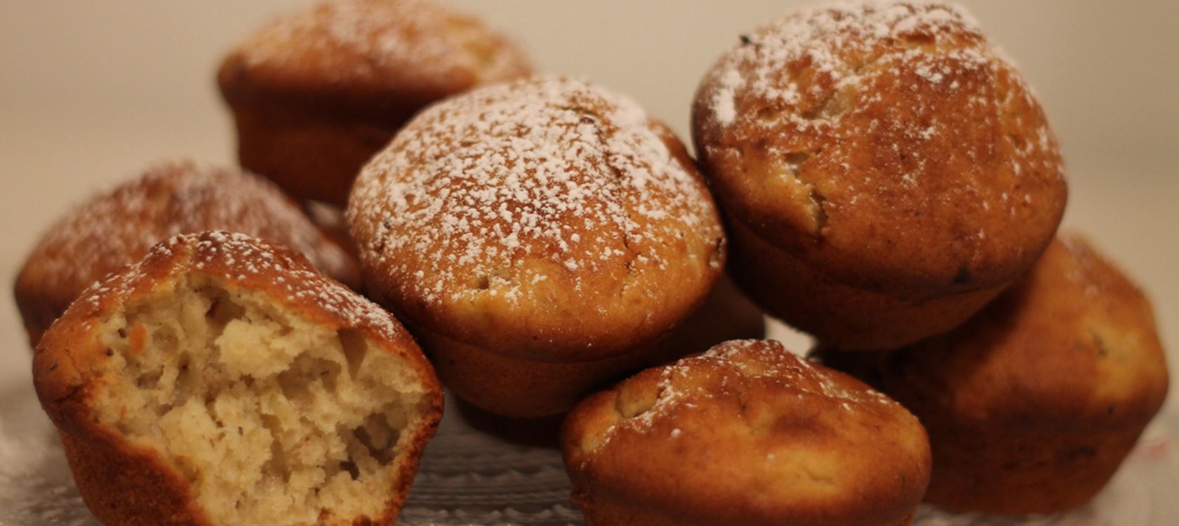 Gluteenittomat banaanimuffinsit