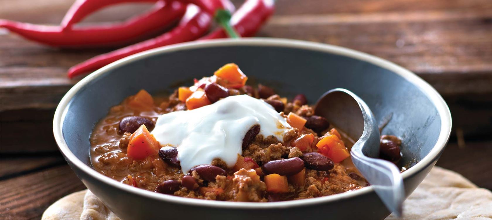 Nopea chili con carne