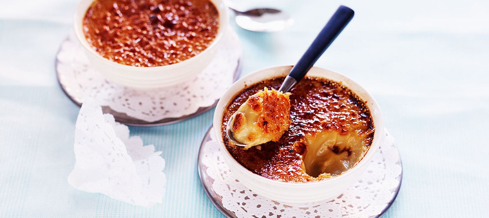 Lakritsi creme brulée