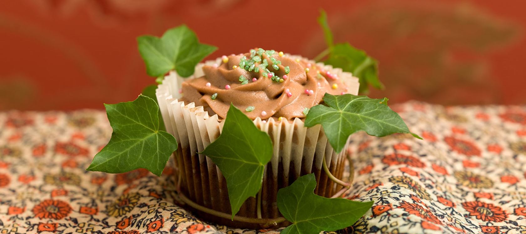 Banaani cupcakes