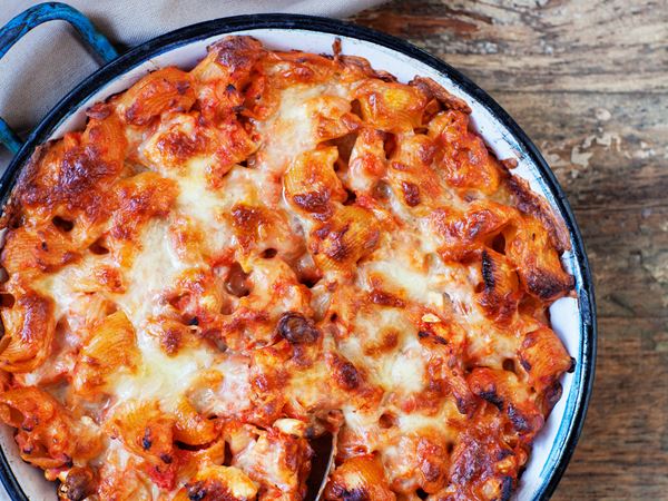 Lempeän tulinen broileripasta
