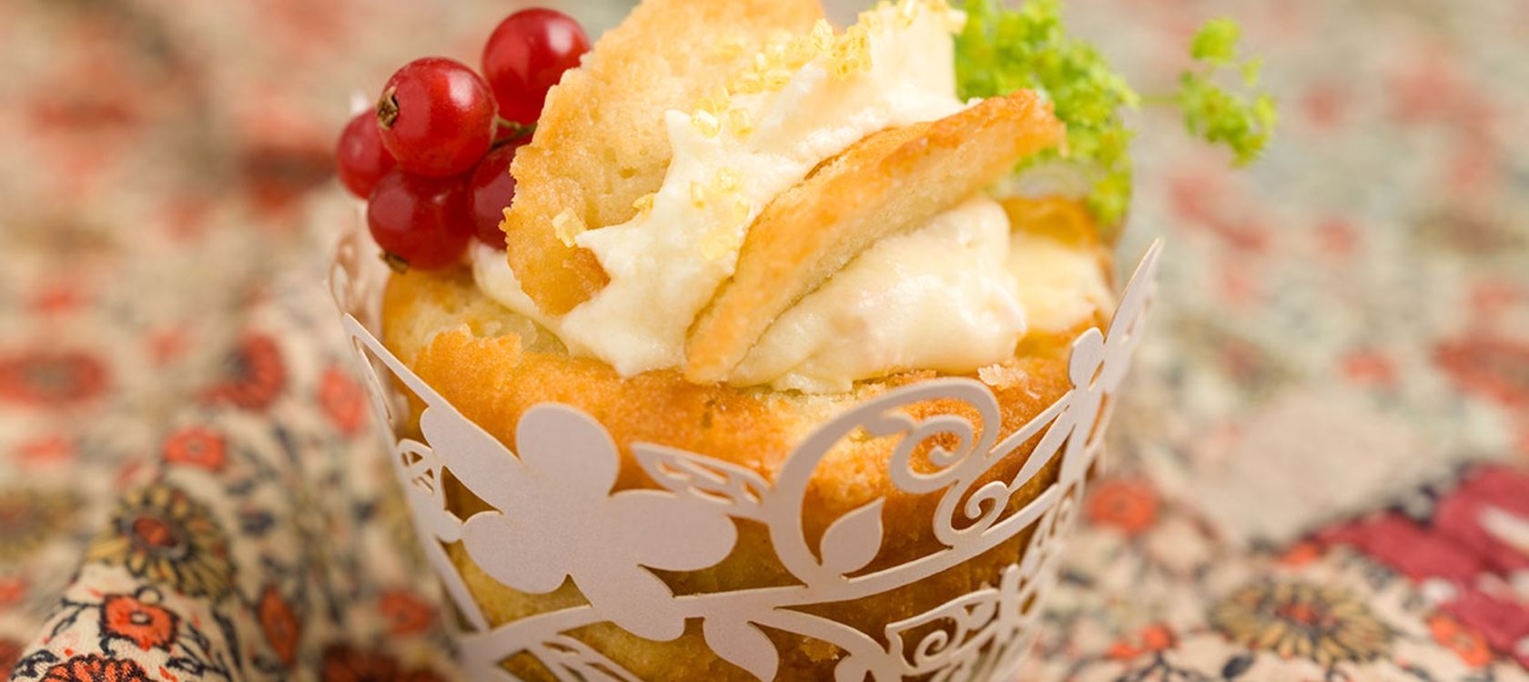 Sitruuna cupcakes