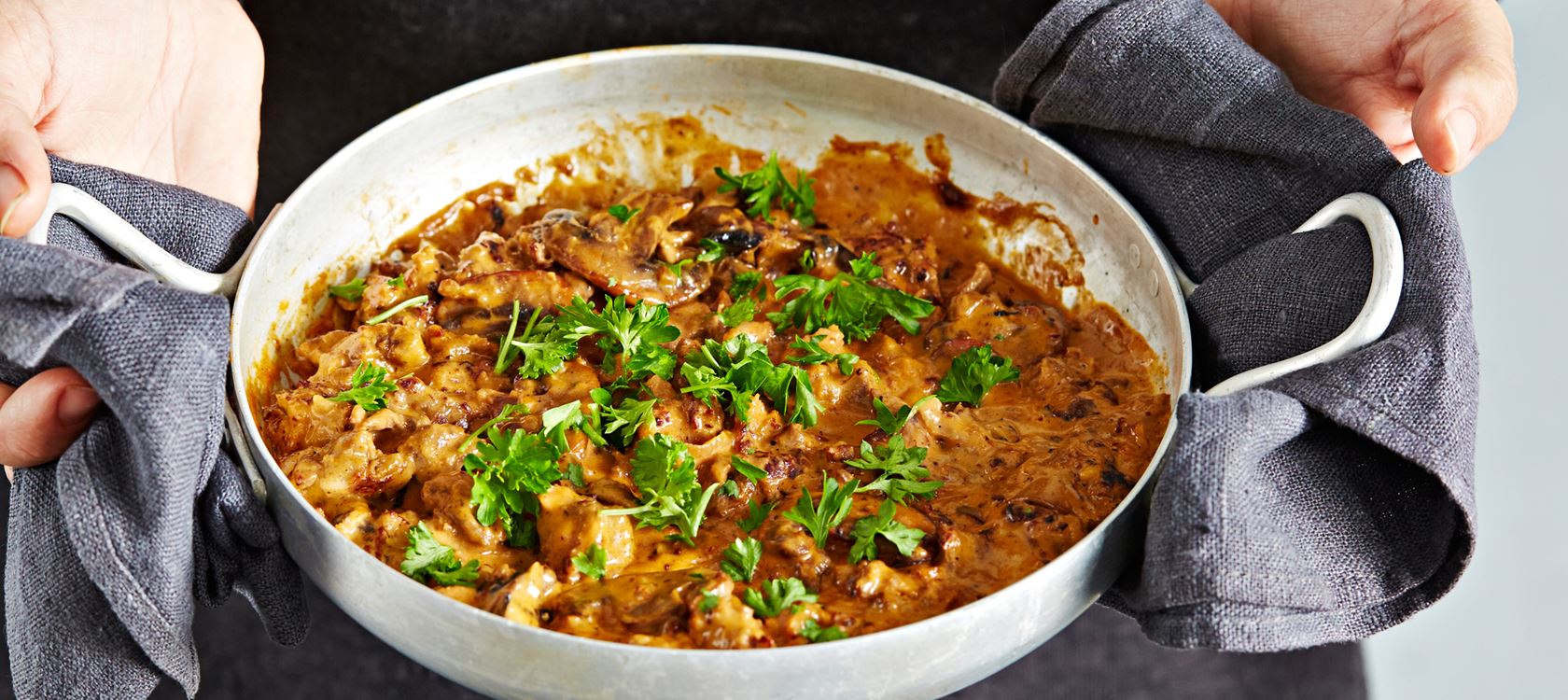 Nyhtökaurastroganoff
