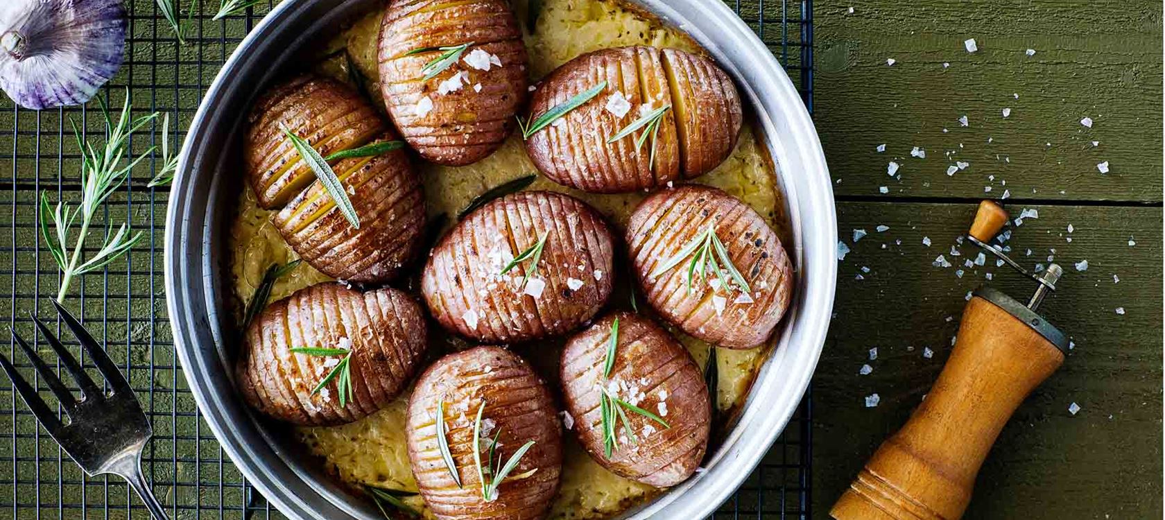Hasselbackan perunat