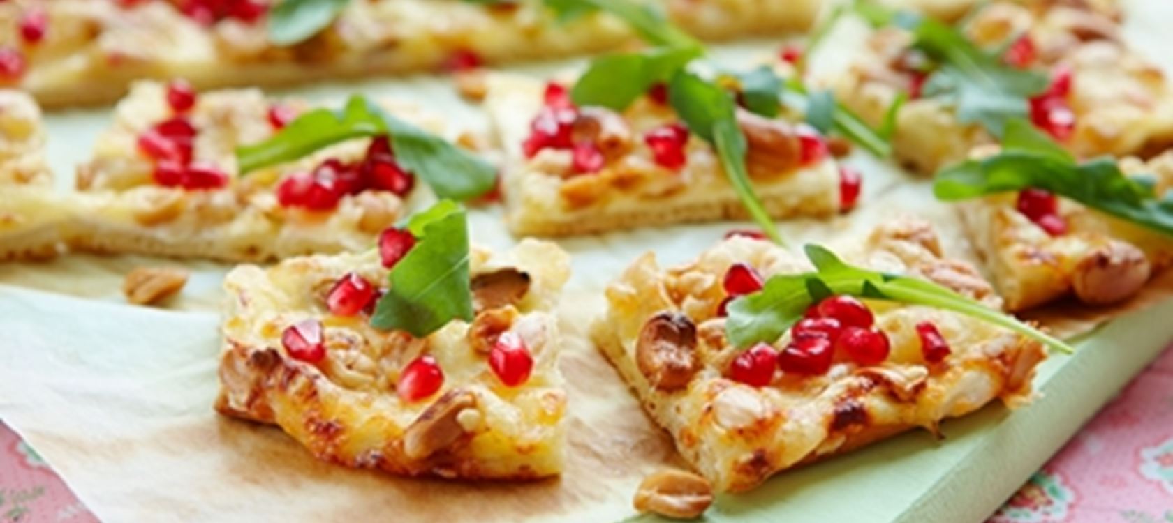 Pähkinä-juustopizza