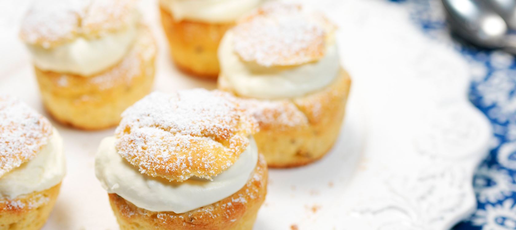 Laskiaispulla-muffinssit