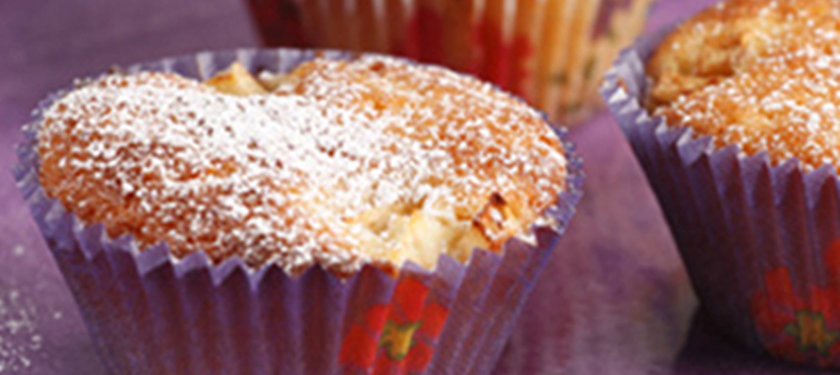 Omenainen cupcake