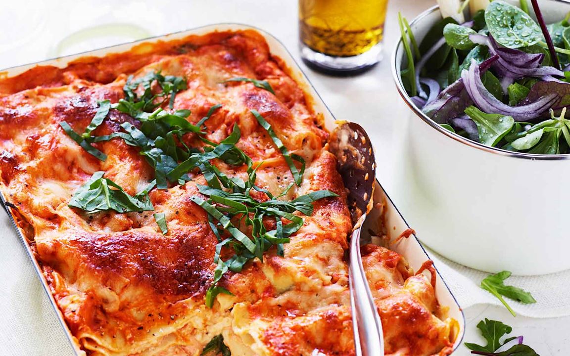 Top 60+ imagen lohi pinaatti lasagne resepti