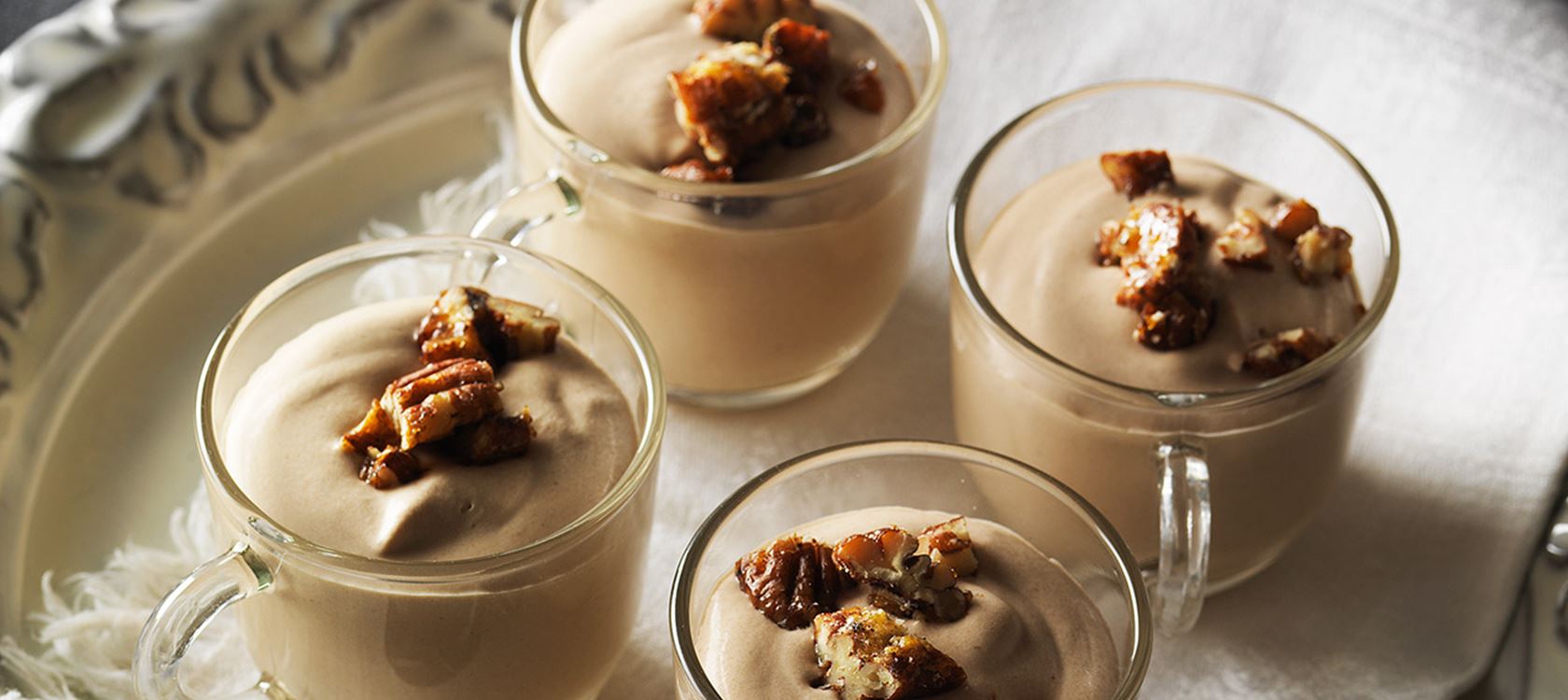 Pekaanipähkinämousse