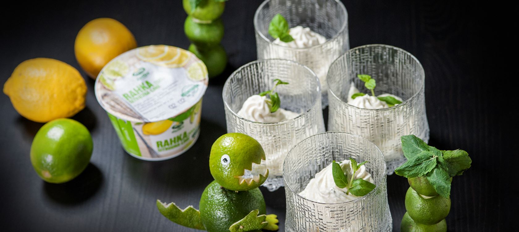 Mojito mousse