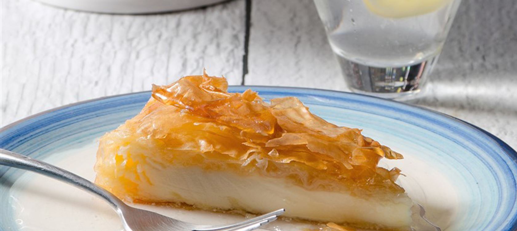 Σιροπιαστό Cheesecake
