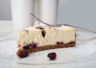 Ψητό Cheese Cake με Arla Φρέσκο Τυρί Κρέμα & Cranberries