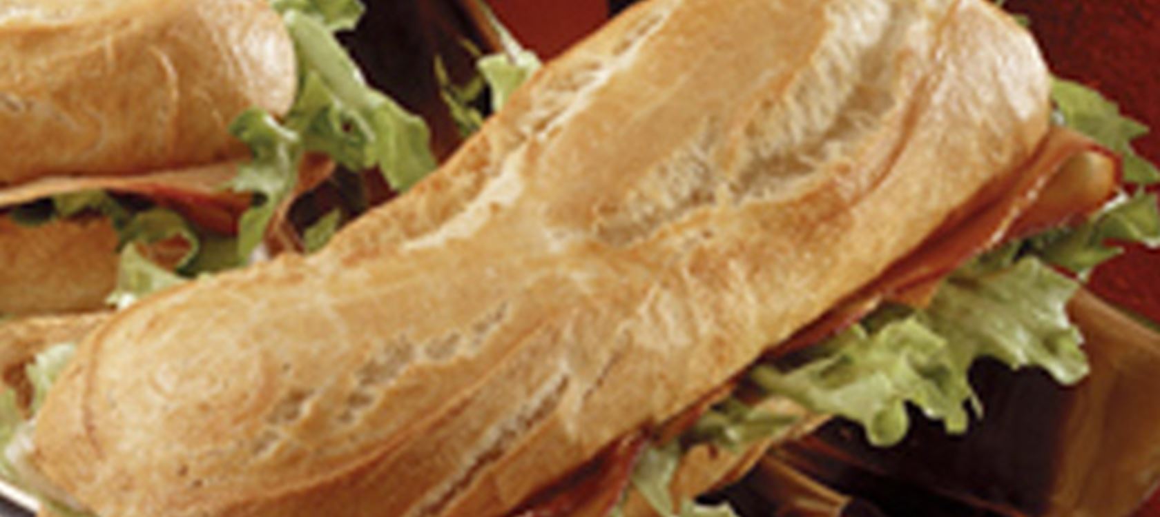 Stokbrood met ham en Buko® Ananas