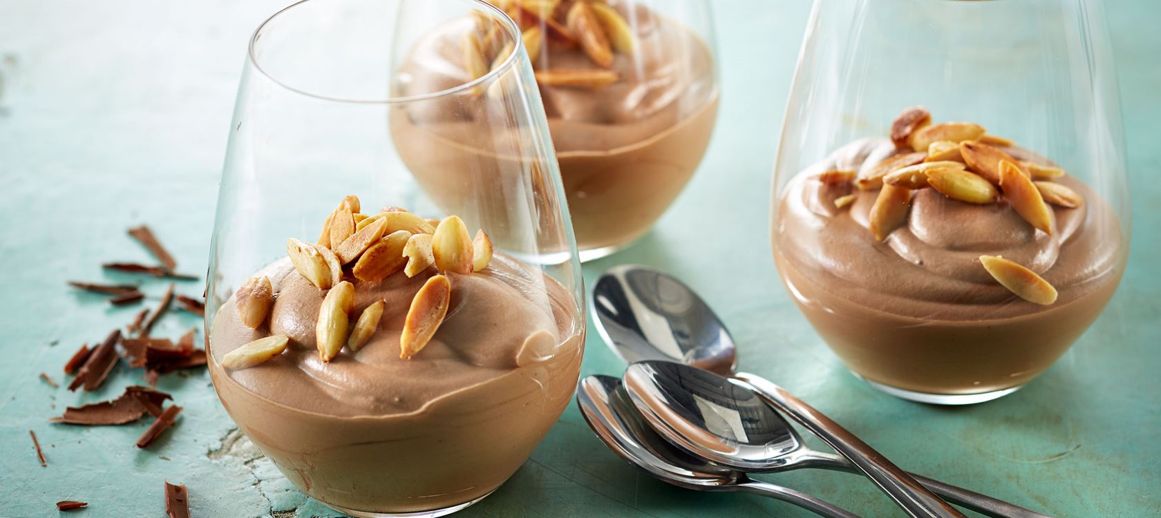 Lactosevrije chocolademousse