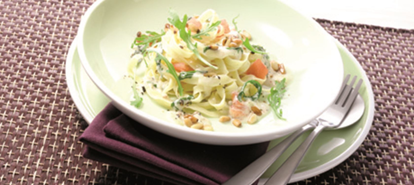 Tagliatelle met Castello Blue