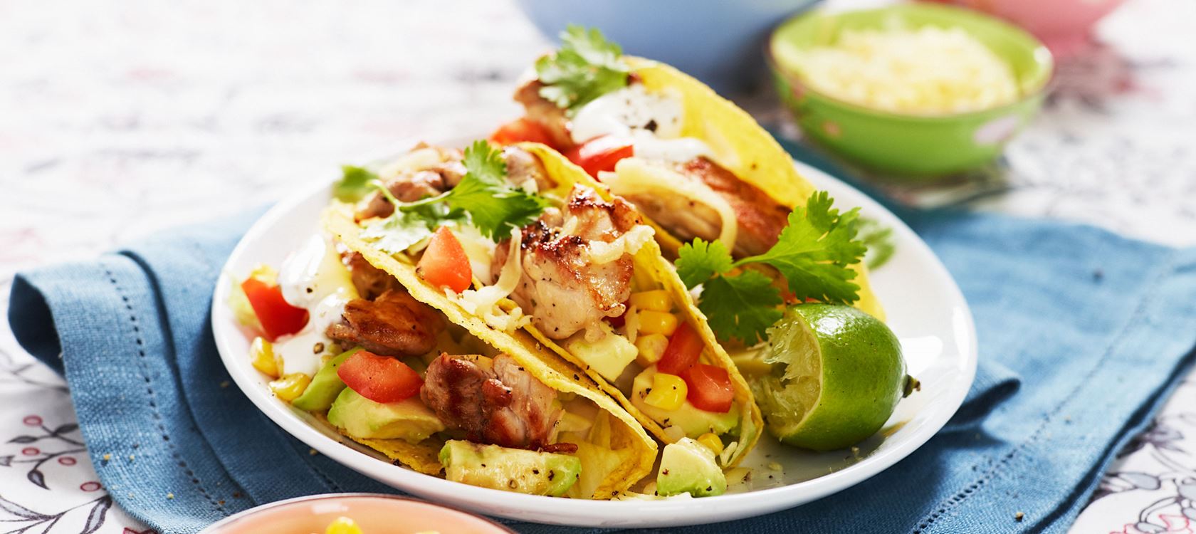 Lactosevrije vis taco's