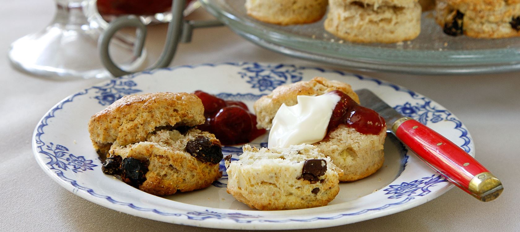 Lactosevrije scones