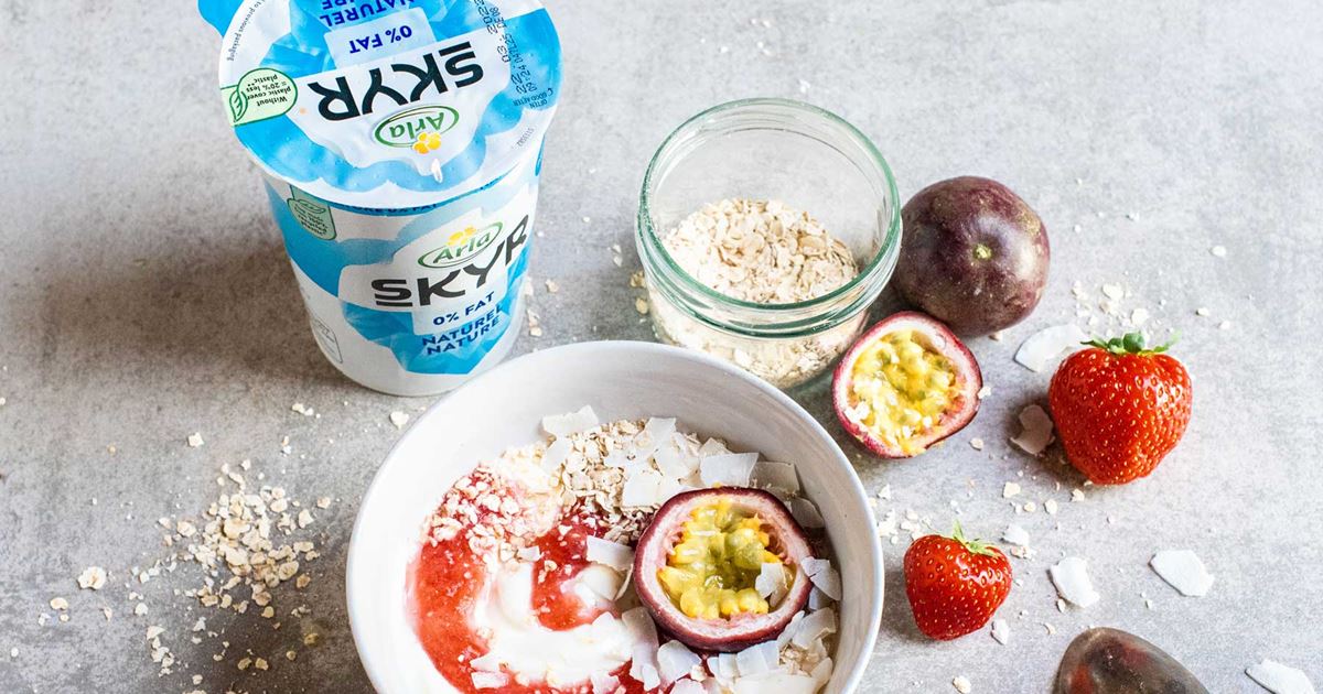Skyr Bowl Met Passievrucht Recept Arla skyr-bowl-met-passievrucht-recept-arla