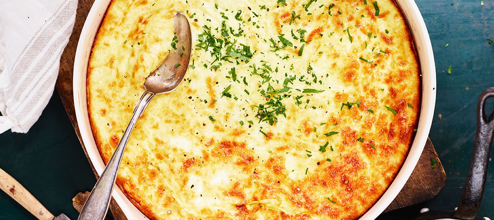 Omelet met kruiden