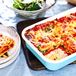 Vegetarisk lasagne med spenat och linser