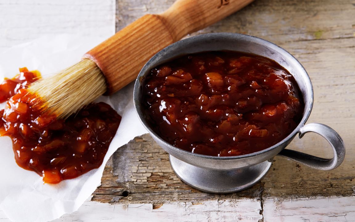 Barbequeglaze med chipotle och äpple